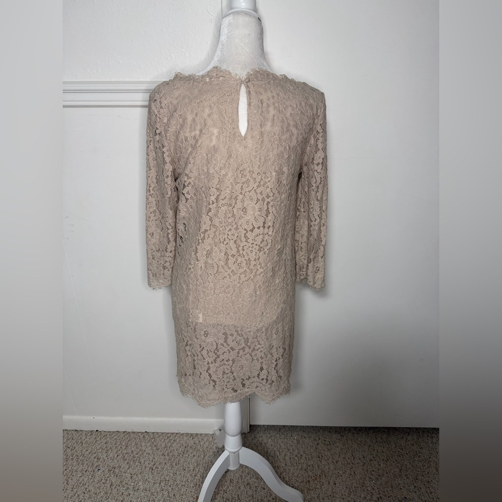 Joie Lace Top in Beige size M - Picture 4 of 8